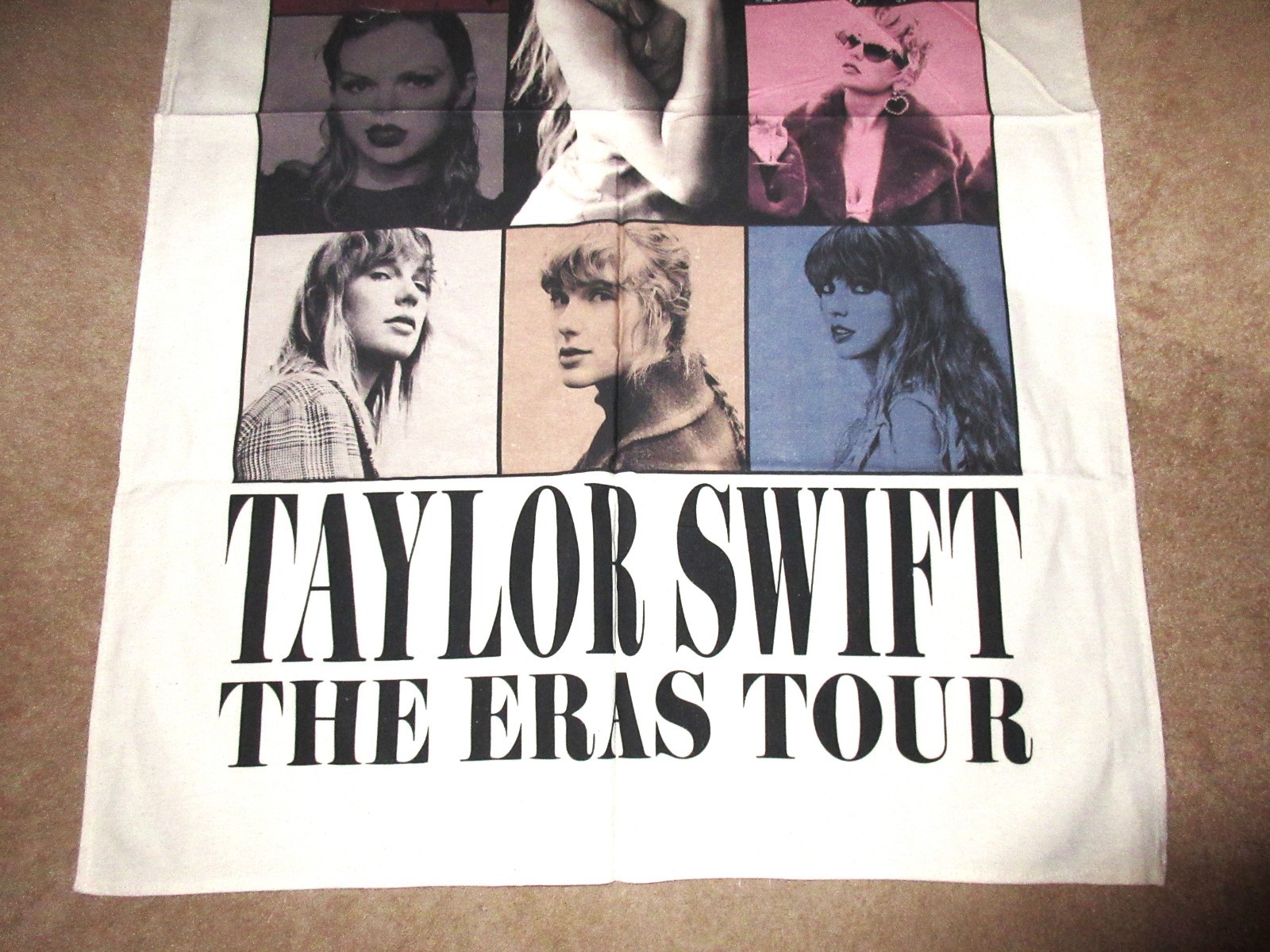 Taylor Swift The Eras Tour Banner Flag Tapestry Fabric Poster 48″X30″ Swag Merch