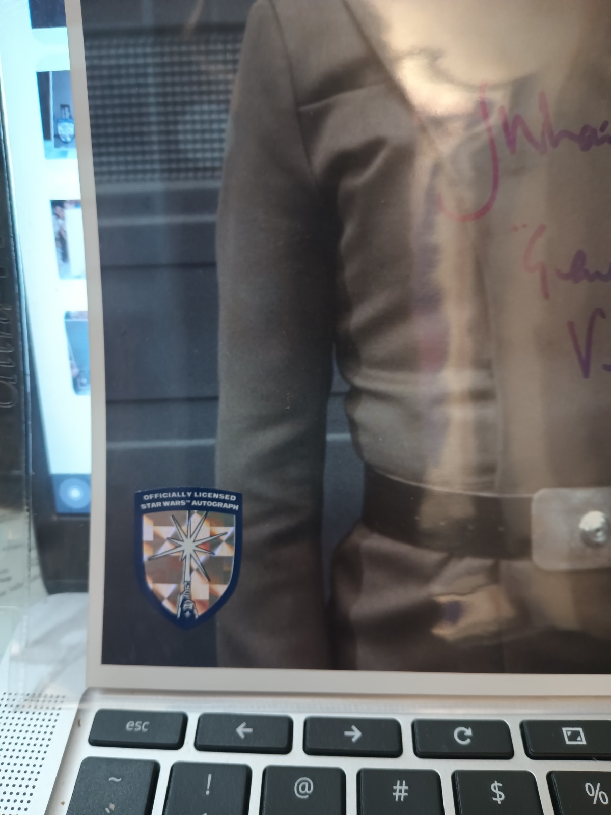 Julian Glover as General Veers Official Licensed Star Wars Autograph OfficialPix