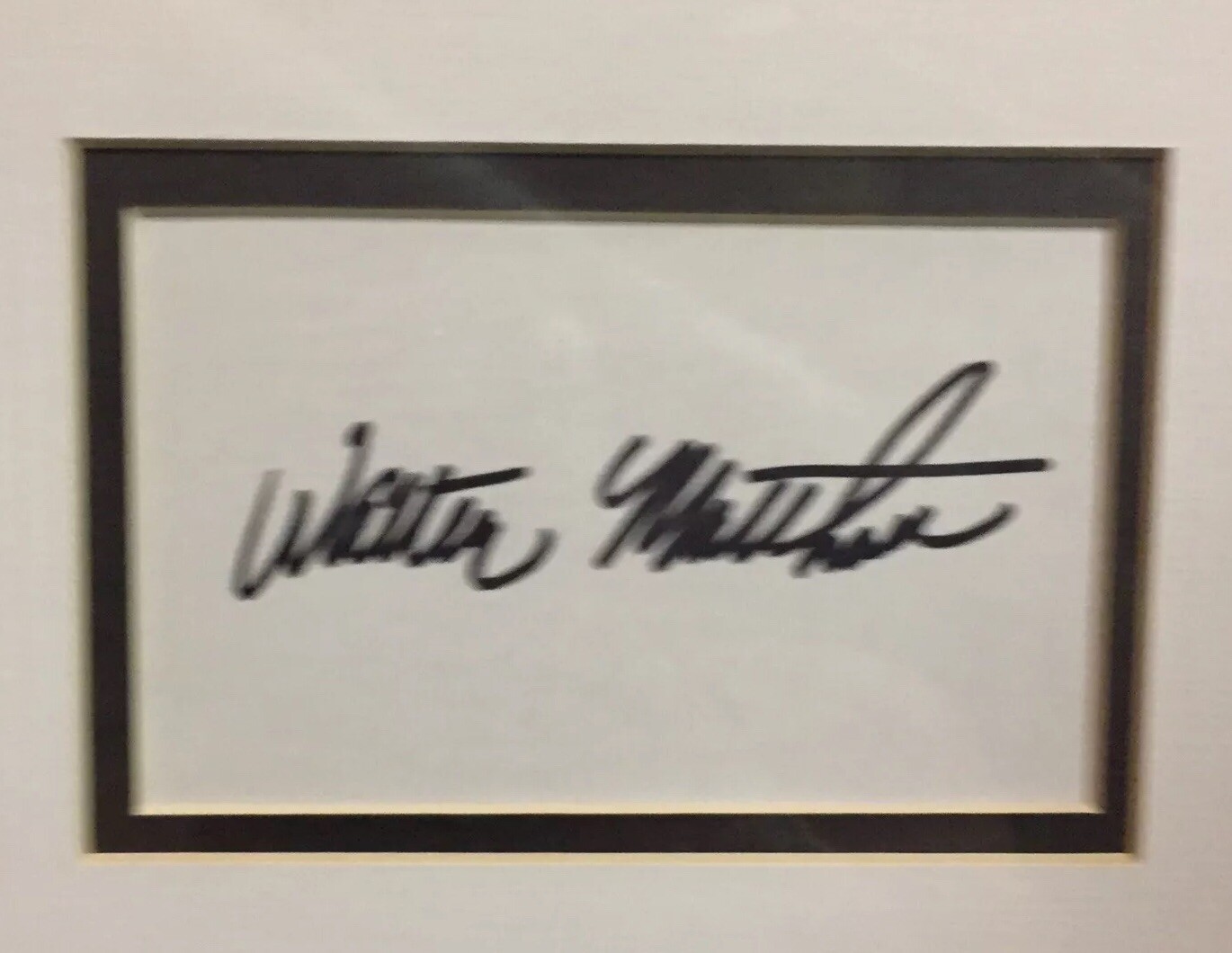 Jack Lemmon / Walter Matthau-Grumpy Old Men Signed Autograph (HOLLYWOOD LEGENDS)