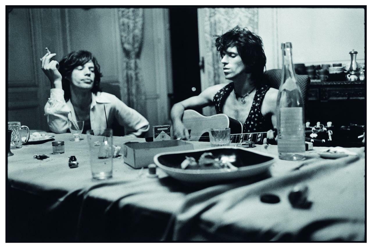 the Rolling Stones – POSTER – Mick Jagger Keith Richards – EXILE ON MAIN STREET