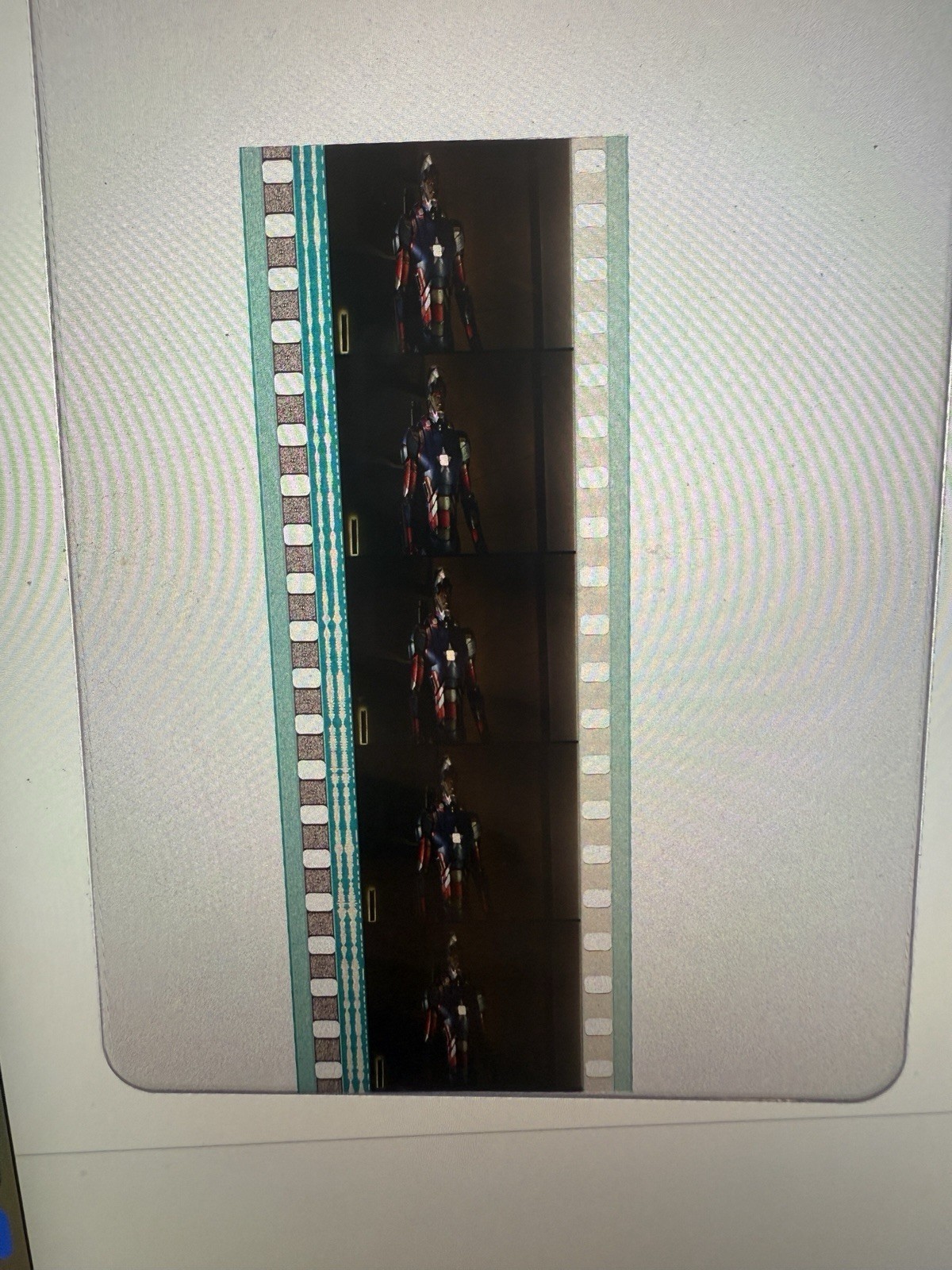Iron Man 3 Iron Patriot 35mm Film Cell Marvel Superhero Movie Collectible