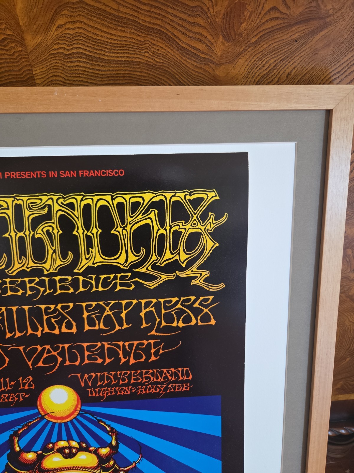 Jimi Hendrix Experience Hendrix October 10-12 Playbill 2nd print Griffin