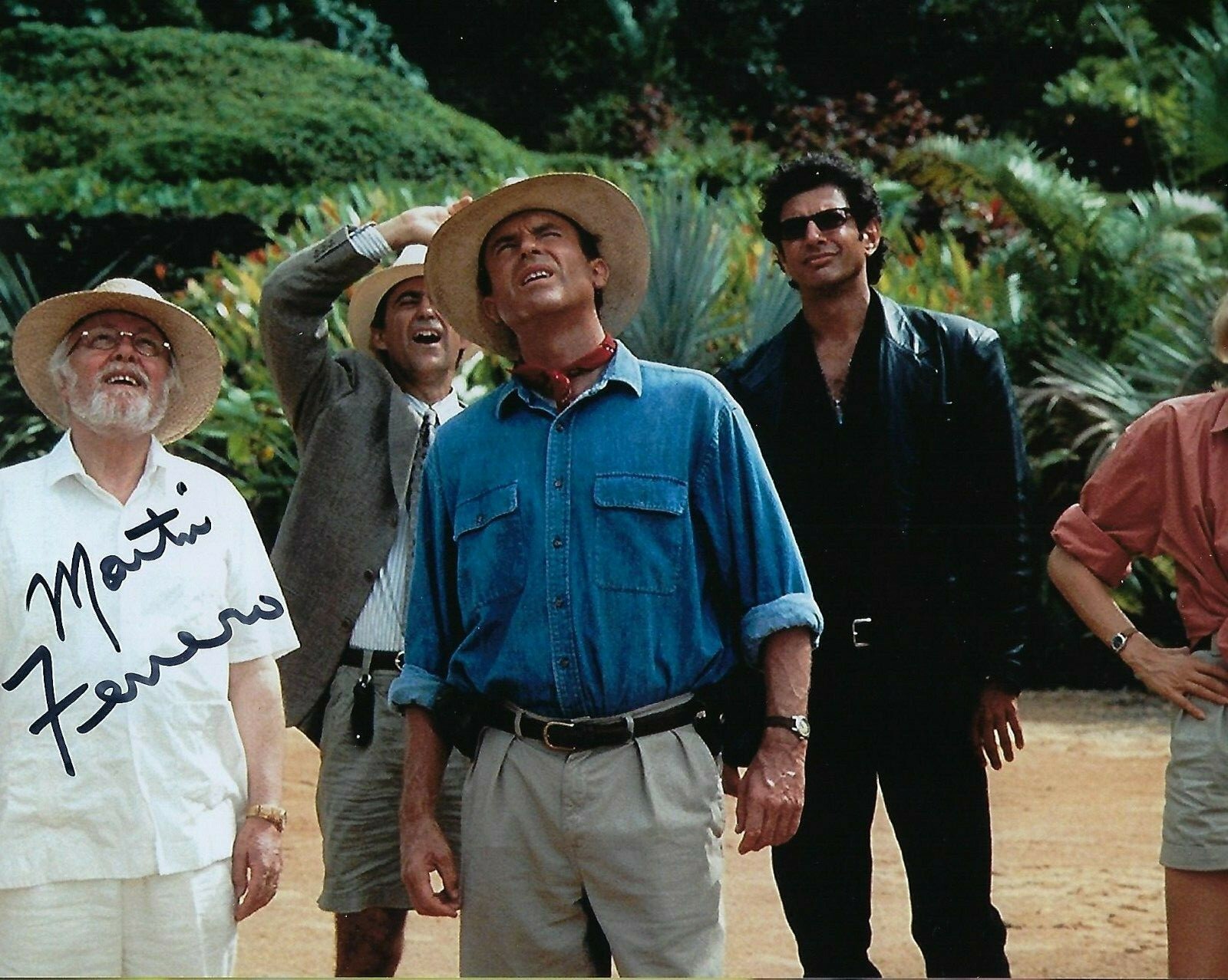 GFA Jurassic Park Gennaro * MARTIN FERRERO * Signed 8×10 Photo M7 COA