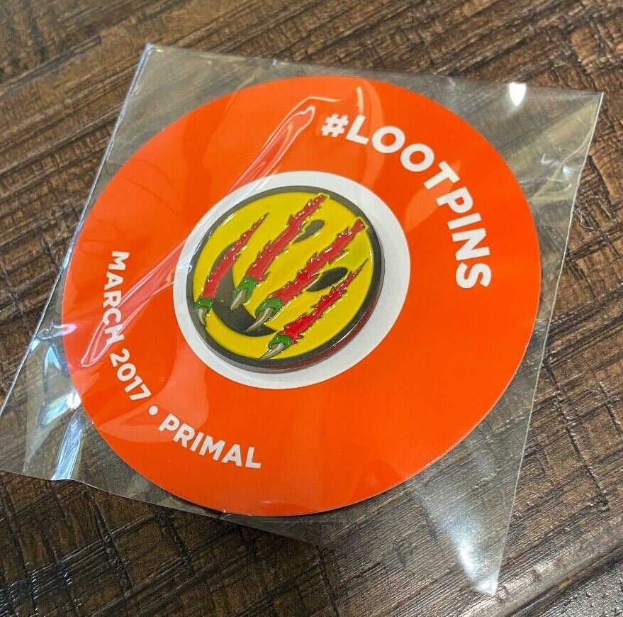 Loot Crate Loot pins March 2017 – Primal