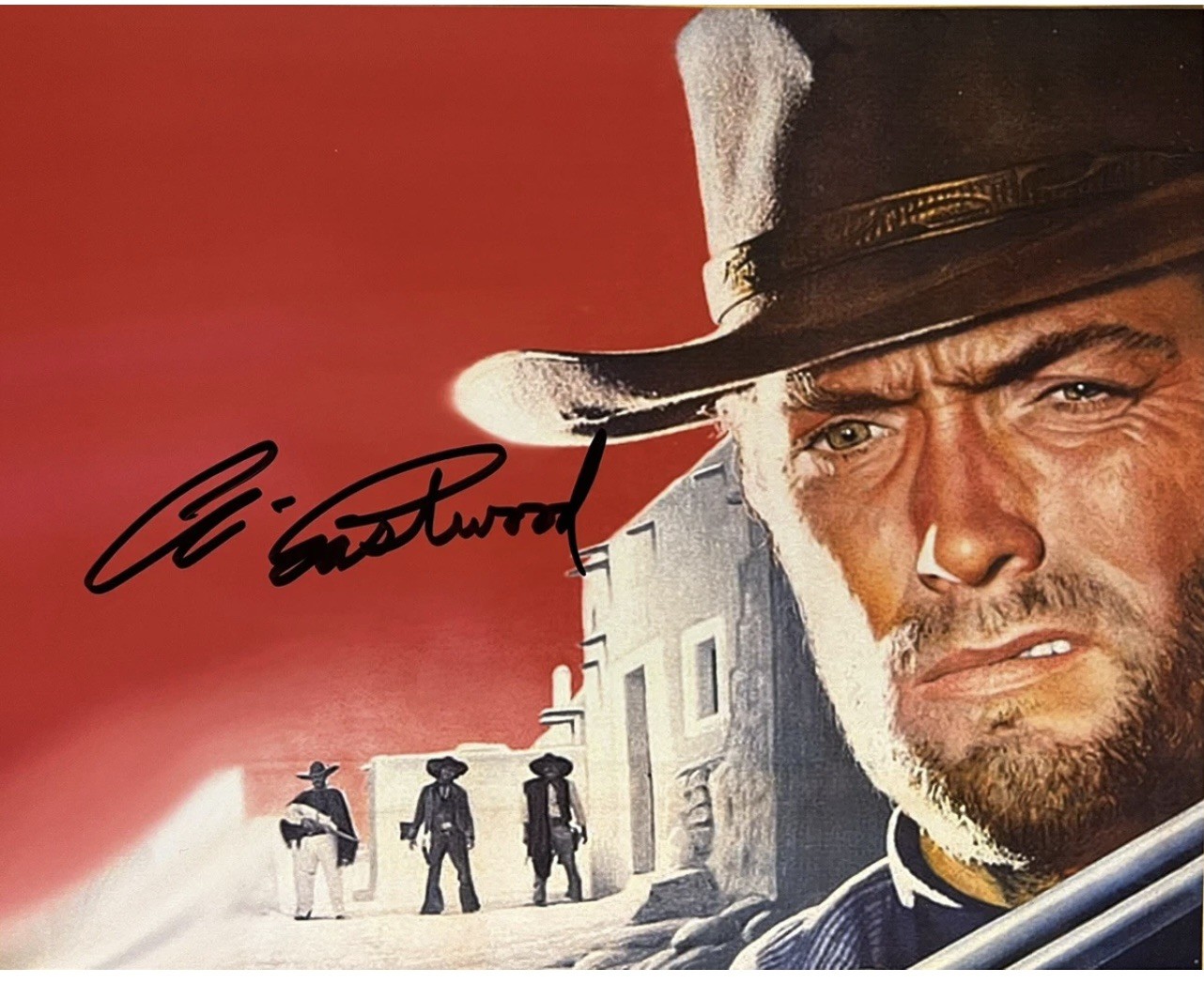 Clint Eastwood Signed Photo wCOA The Outlaw Josie Wales Unforgiven Autograph