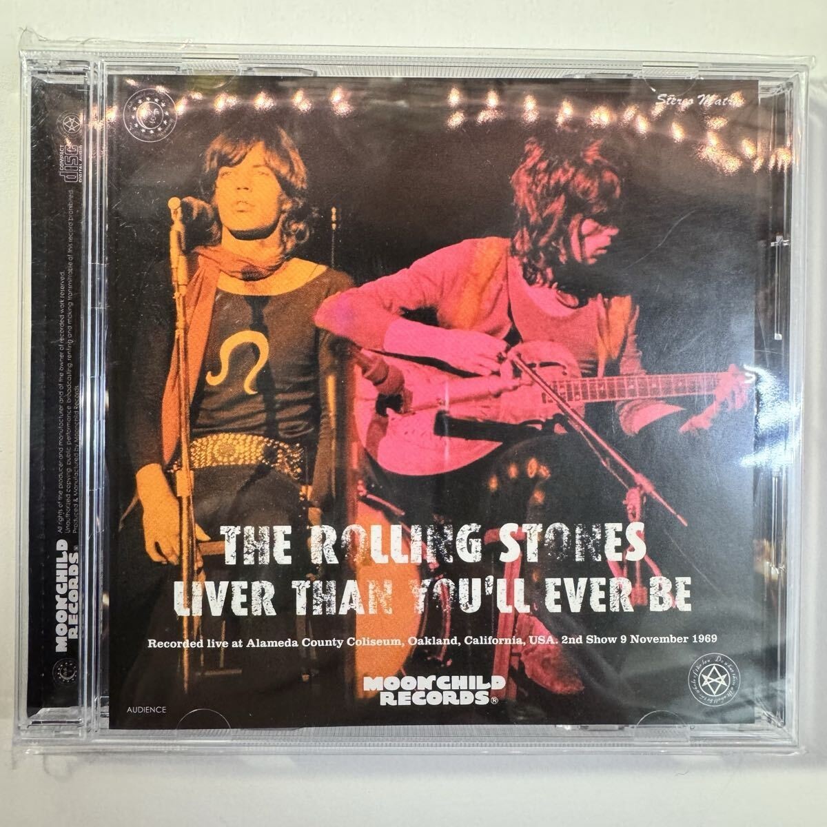 THE ROLLING STONES / LIVER THAN YOU‘LL EVER BE stereo matrix – 1969 Oakland (CD)