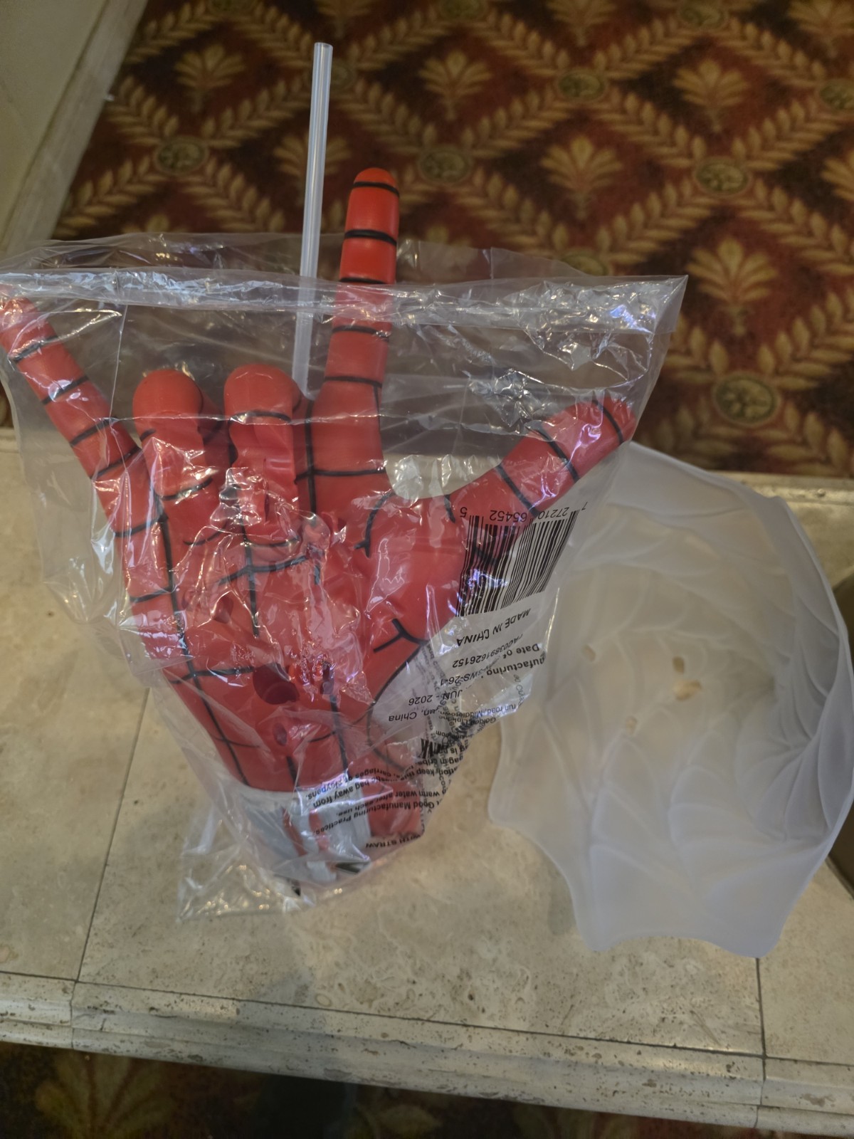 SpiderMan Brand New Day Web Shooter Popcorn Bucket – Cinemark NEW IN BAG