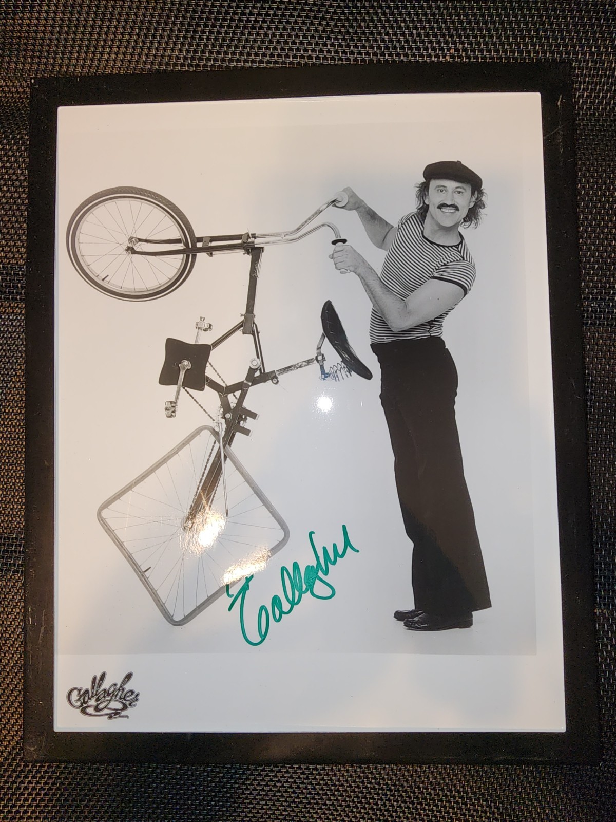 Gallagher Comedian Signed Autograph 8×10 Photo w/ Picture Frame (Without Glass)
