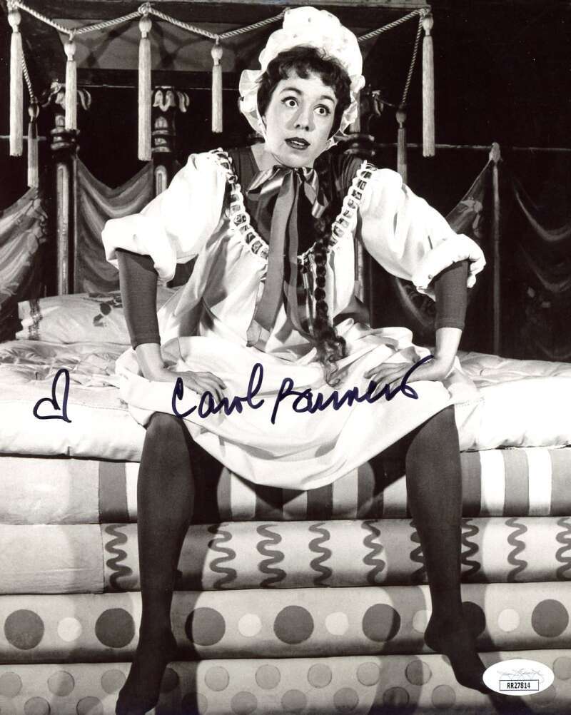 Carol Burnett JSA Coa Signed 8×10 Photo Autograph