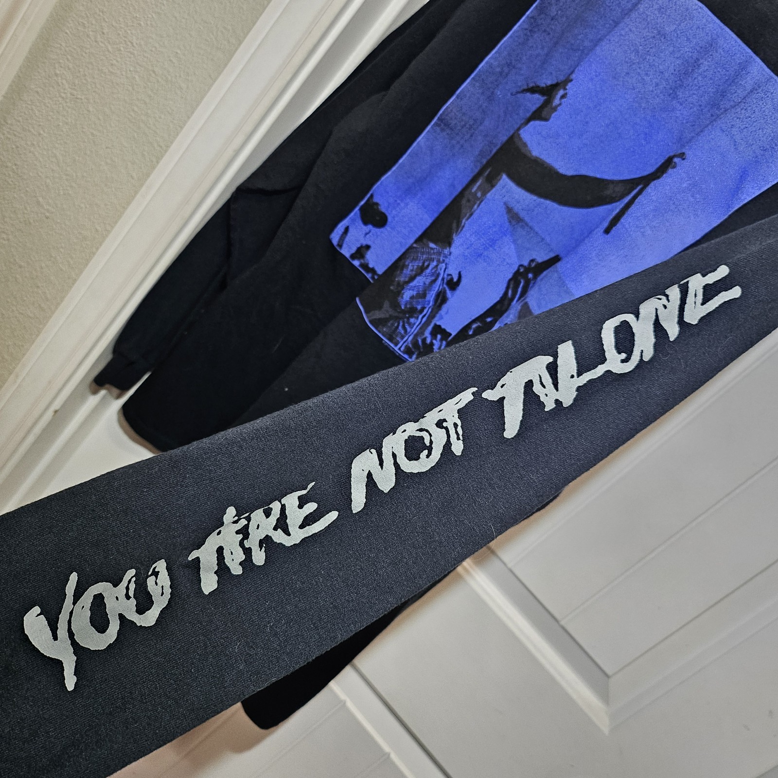 XXXTENTACION ‘You Are Not Alone’ Black Long Sleeve Shirt XL Rap Hip Hop
