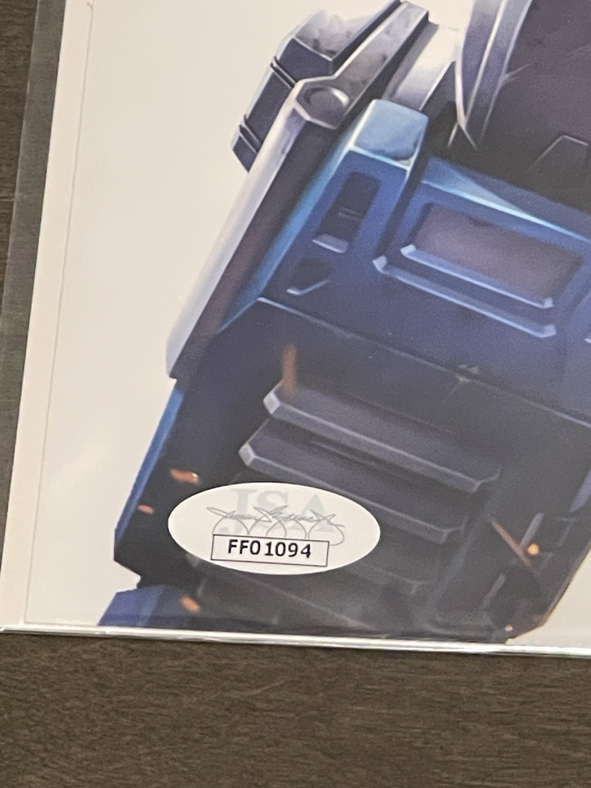 Peter Cullen Signed Transformers Optimus Prime 8×10 Photo JSA Authenticated