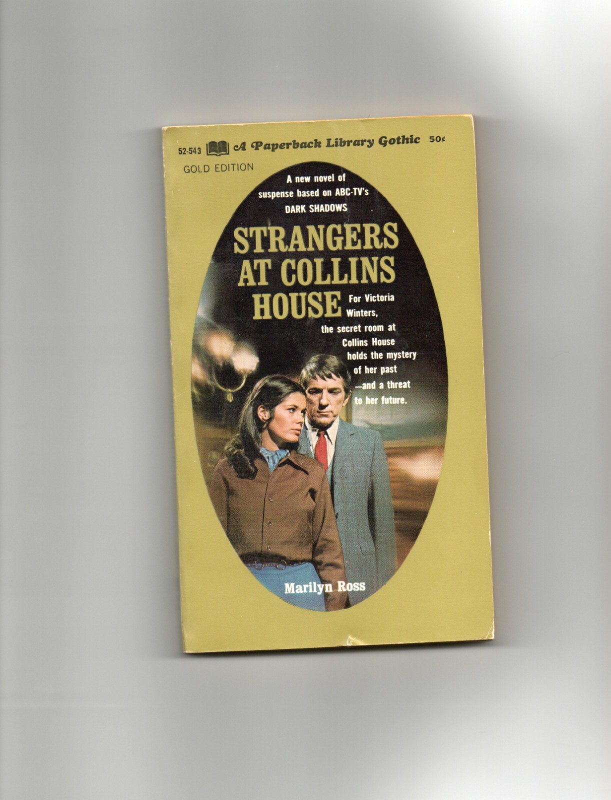 ORIGINAL DARK SHADOWS Paperback Book # 3 STRANGERS AT COLLINS HOUSE