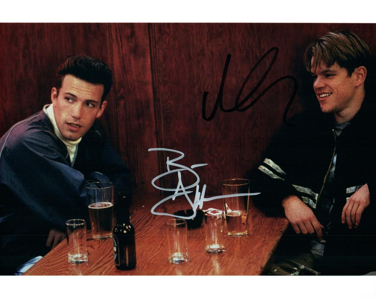 Ben Affleck Matt Damon signed 8×10 Photo autograph Picture autographed and COA