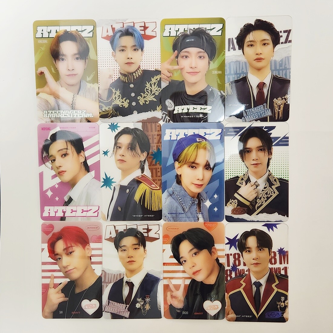 ATEEZ ANITEEZ Photocard 2024 Seongwha Concert KPOP Merch New Limited Edition