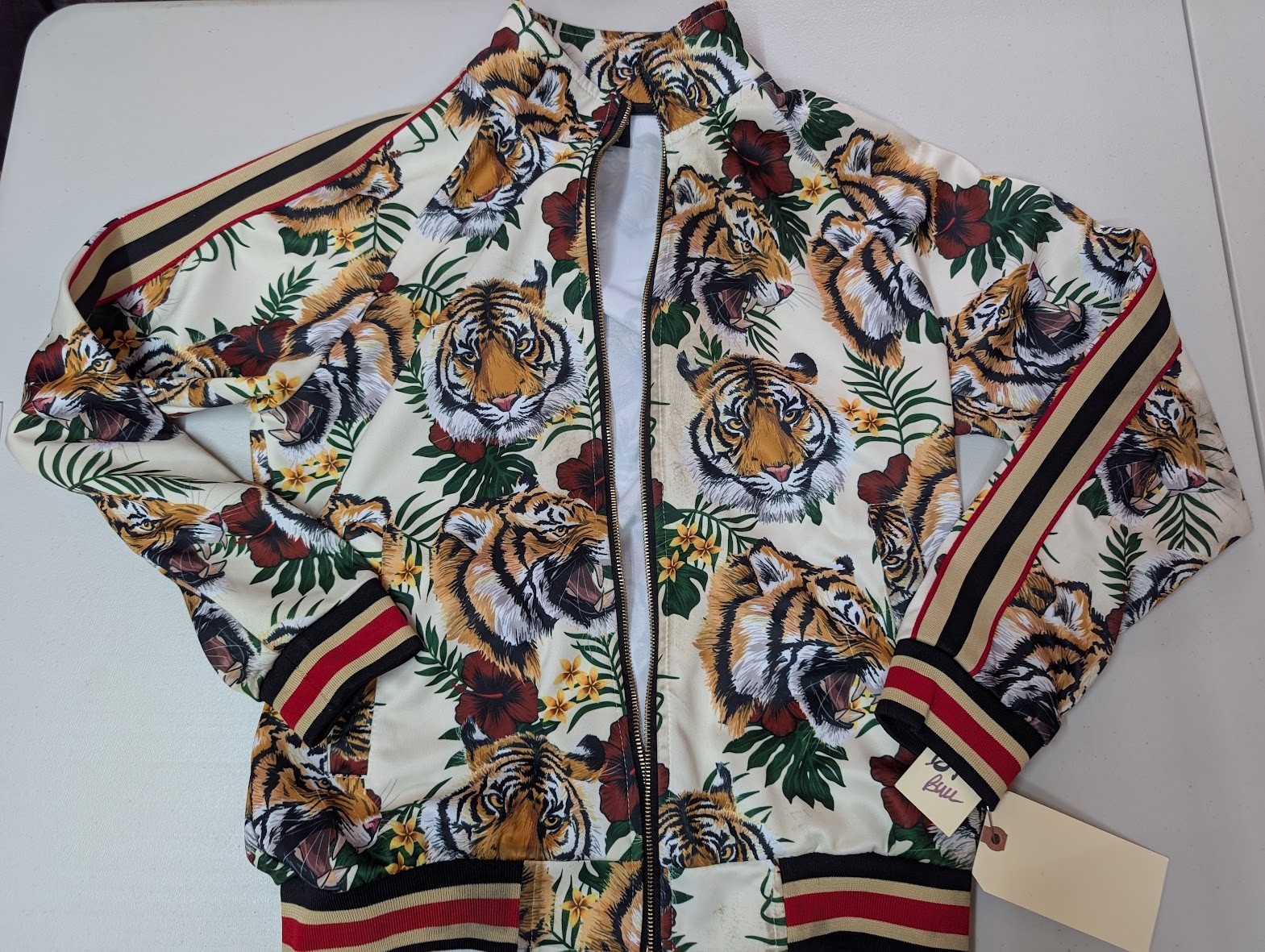 Bullet Train (2022) Screen-Worn Tiger Print Track Jacket – Sony Pictures #1224