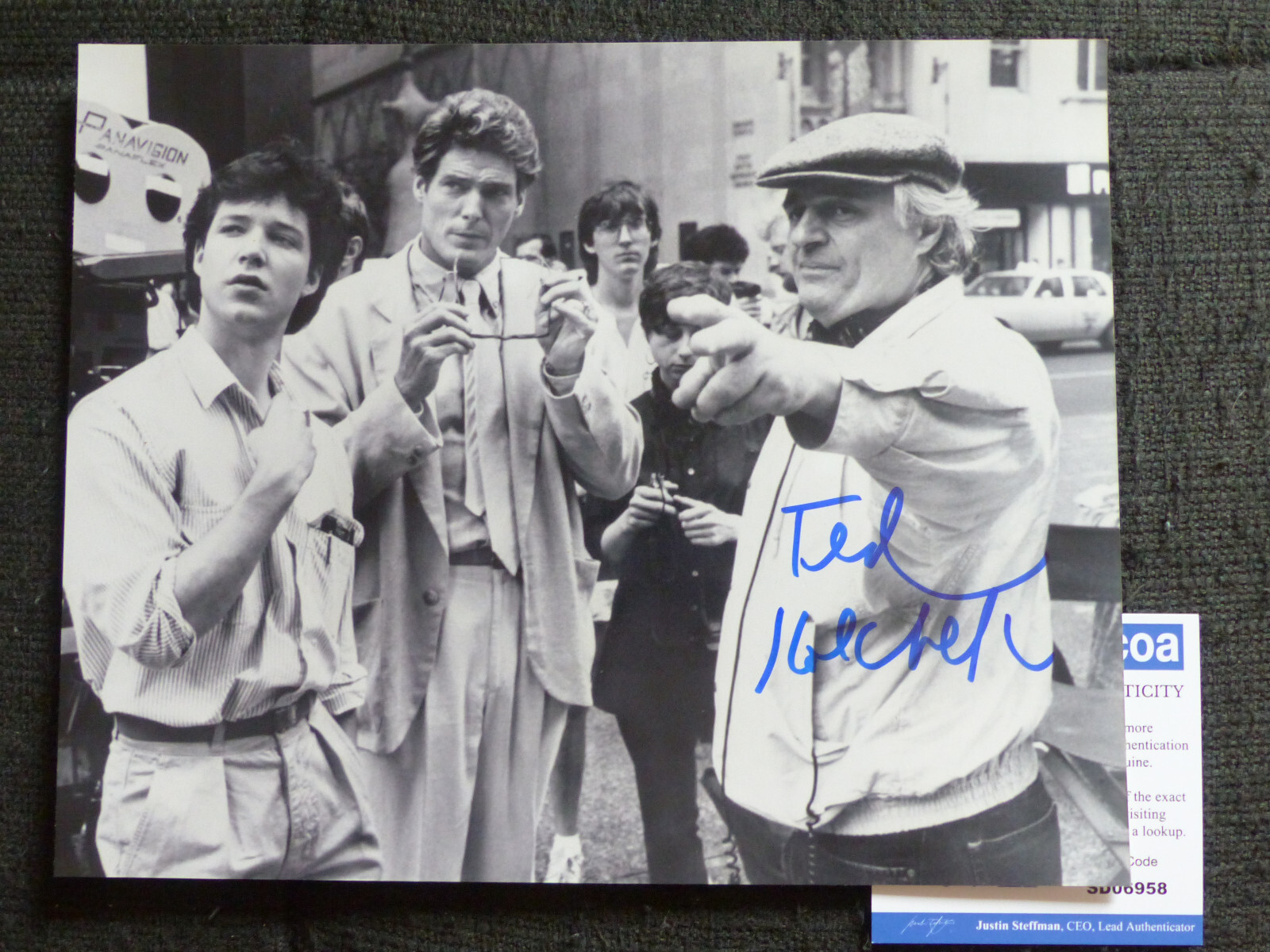 TED KOTCHEFF signed autograph SWITCHING CHANNELS Autographed InPerson ACOA COA