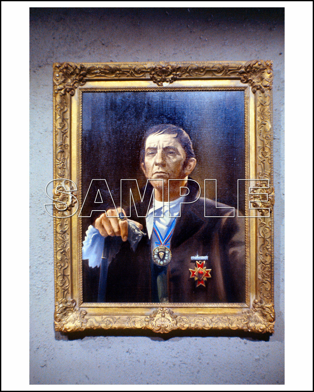 DARK SHADOWS 8X10 Photo 17 JONATHAN FRID portrait of Barnabas Collins
