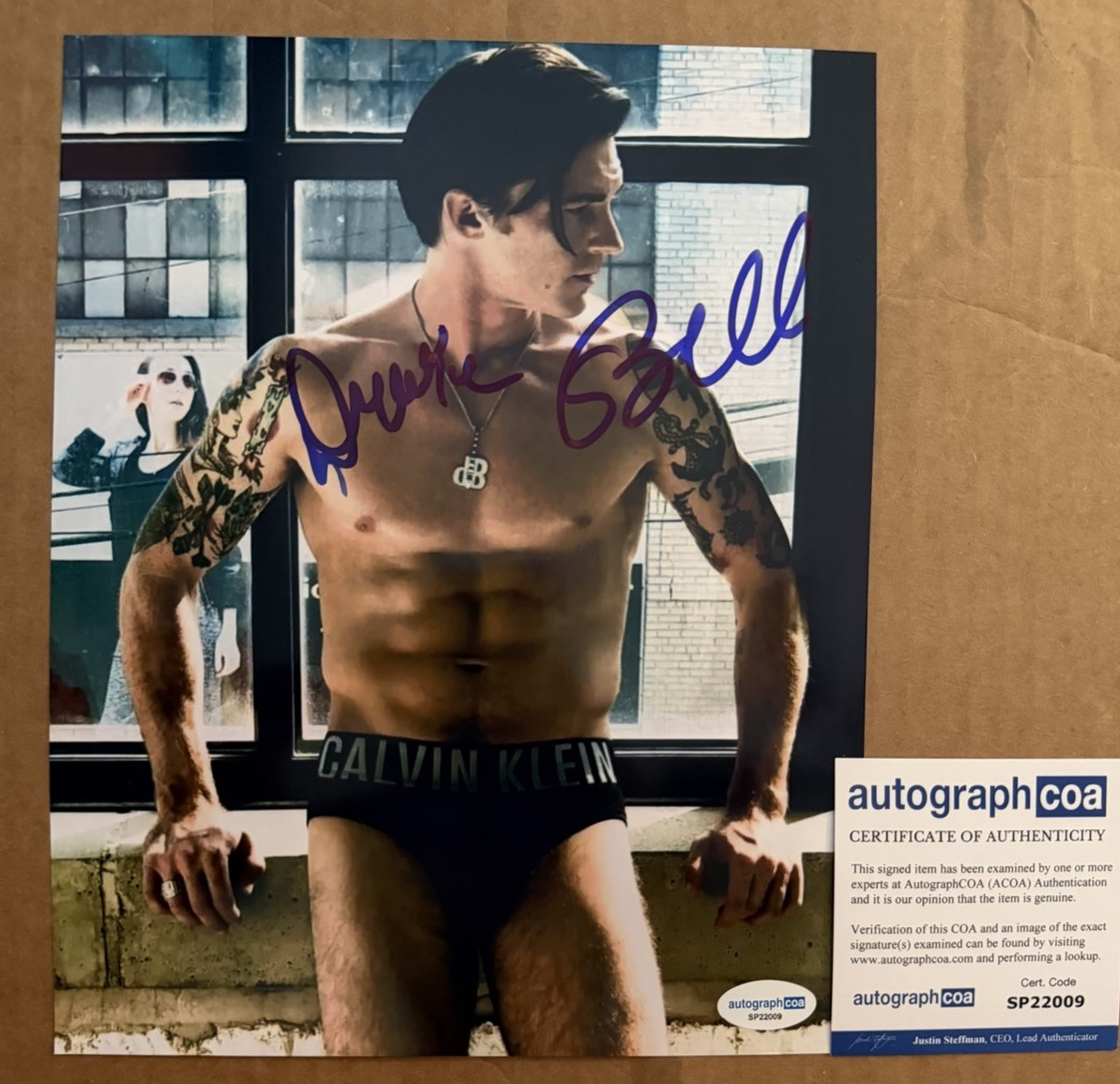 DRAKE BELL SIGNED HOT 8X10 PHOTO AUTOGRAPHED ACOA ACTOR DRAKE & JOSH SPIDER-MAN