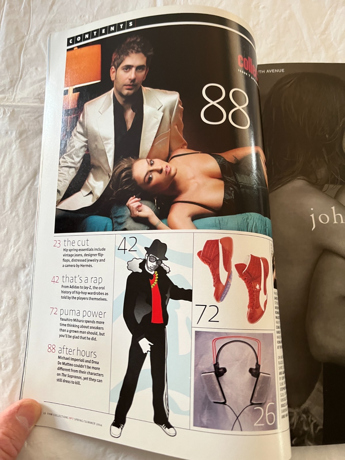 FHM Spring/Summer Collections Michael Imperioli and Drea De Matteo