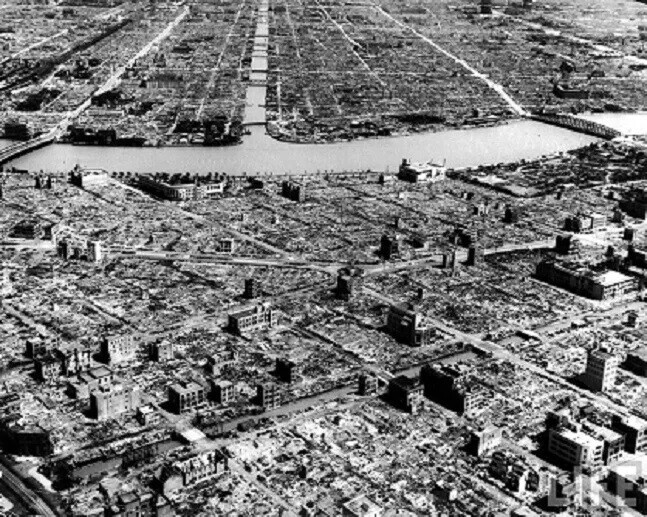 Hiroshima After The Atomic Bomb World War 2 8×10 PHOTO PRINT