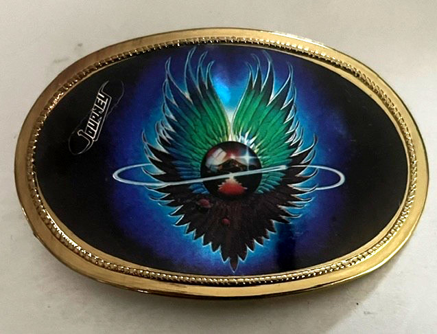 1979 VINTAGE JOURNEY EVOLUTION ENAMEL BELT BUCKLE Steve Perry Schon
