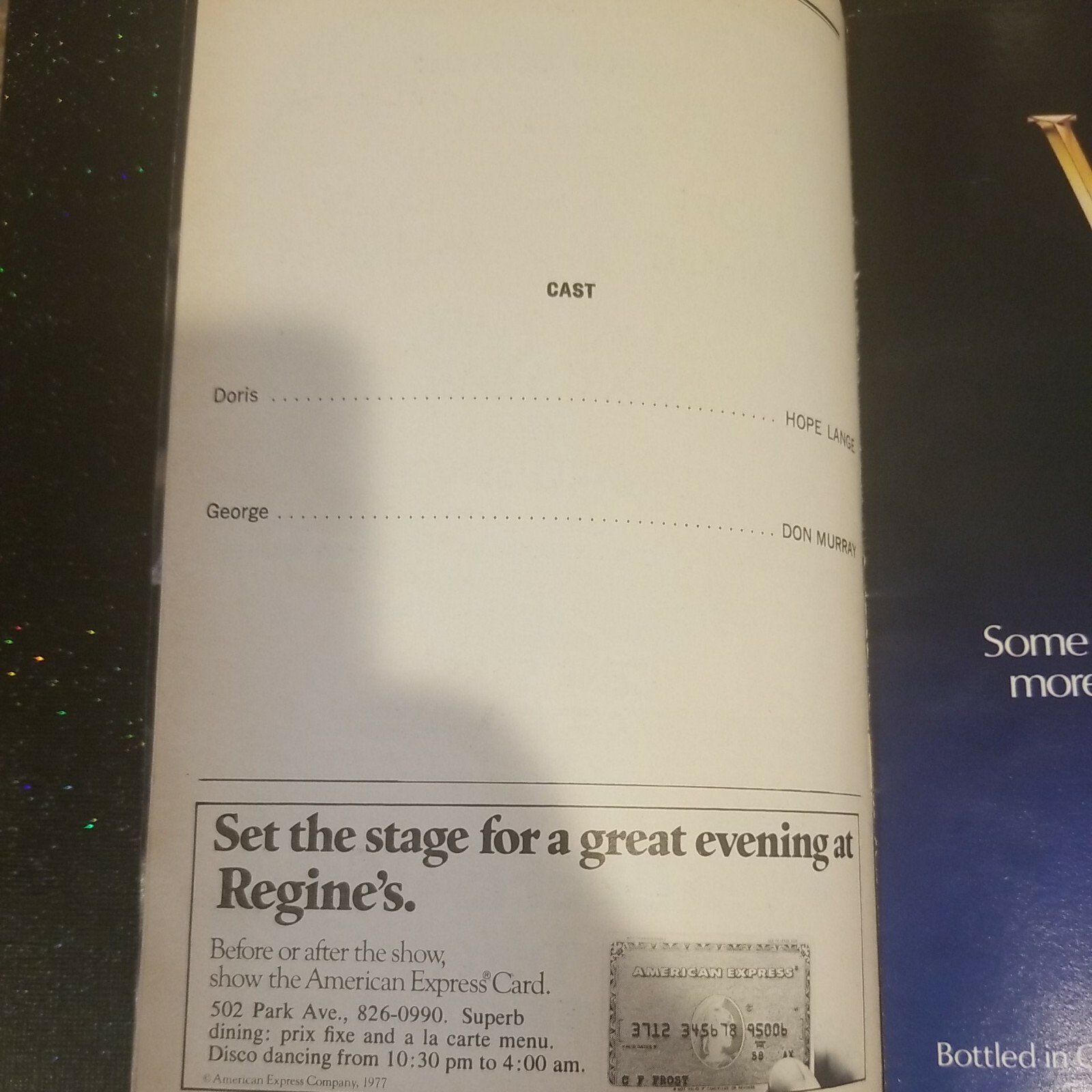 SAME TIME NEXT YEAR – Brooks Atkinson Theatre Playbill – January 1977 Free ship