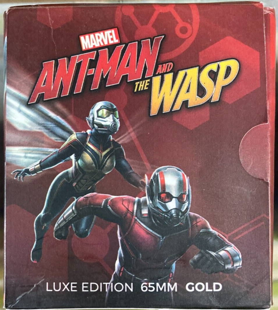 Ant-Man and the Wasp Luxe Edition 65mm Gold Coin