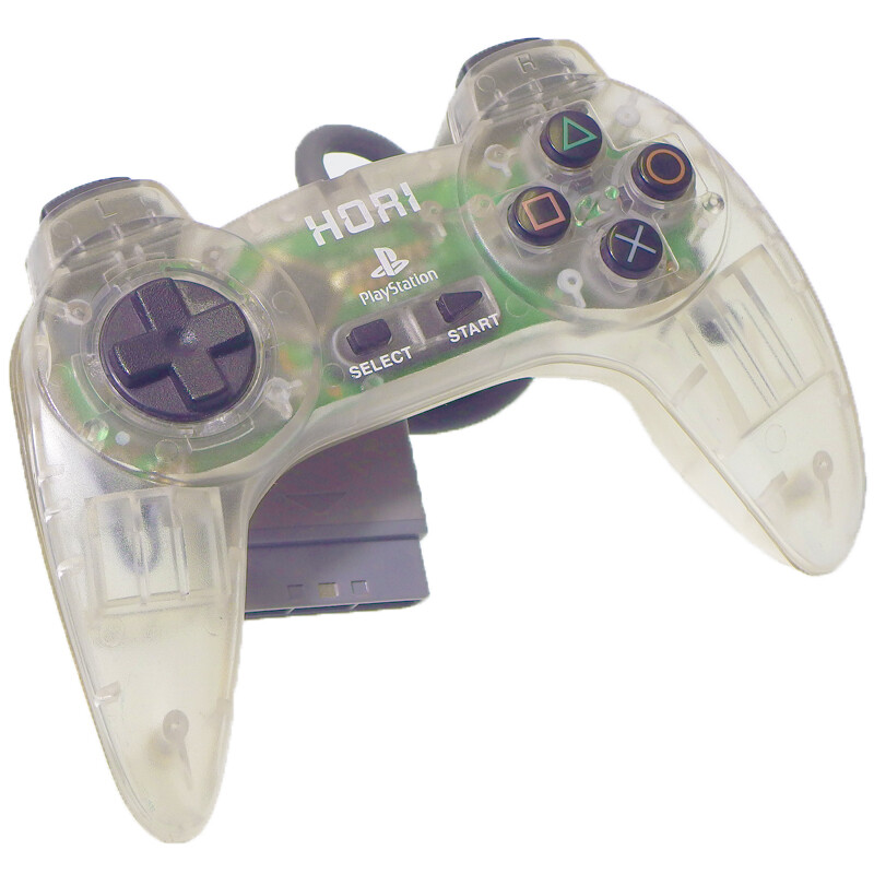 Sony Playstation 1 HORI PAD II Crystal Horipaddo II Japan Import PS1 PSX Working