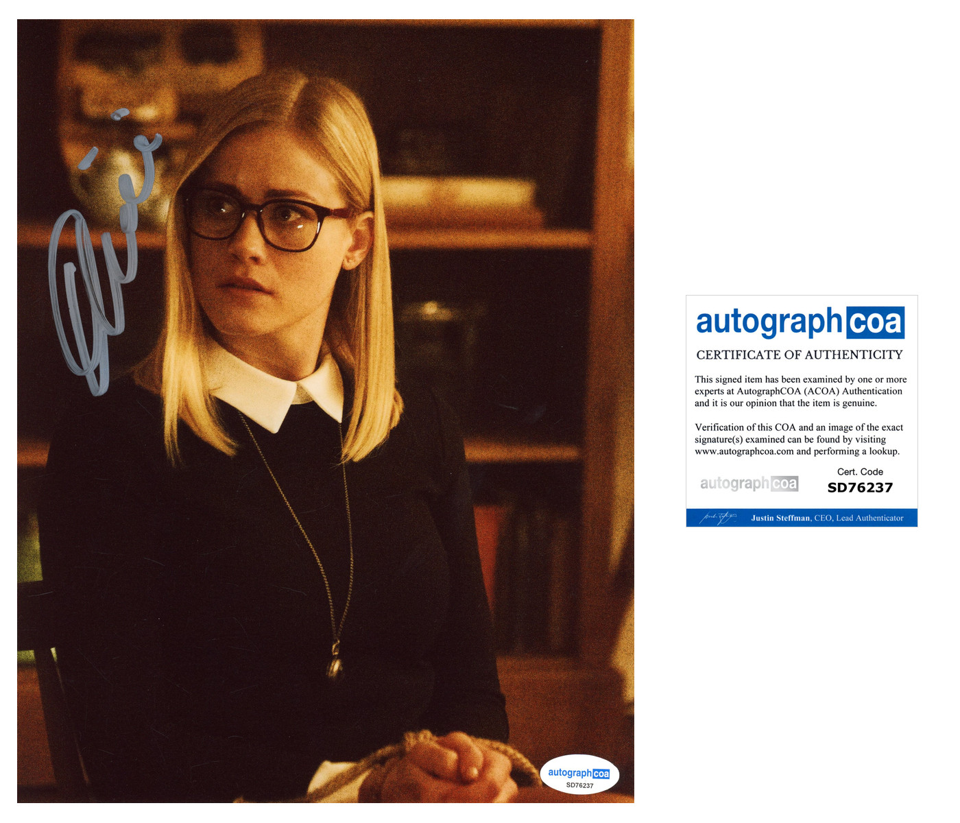 Olivia Taylor Dudley ‘The Magicians’ Signed Autographed ‘Alice’ 8×10 Photo ACOA