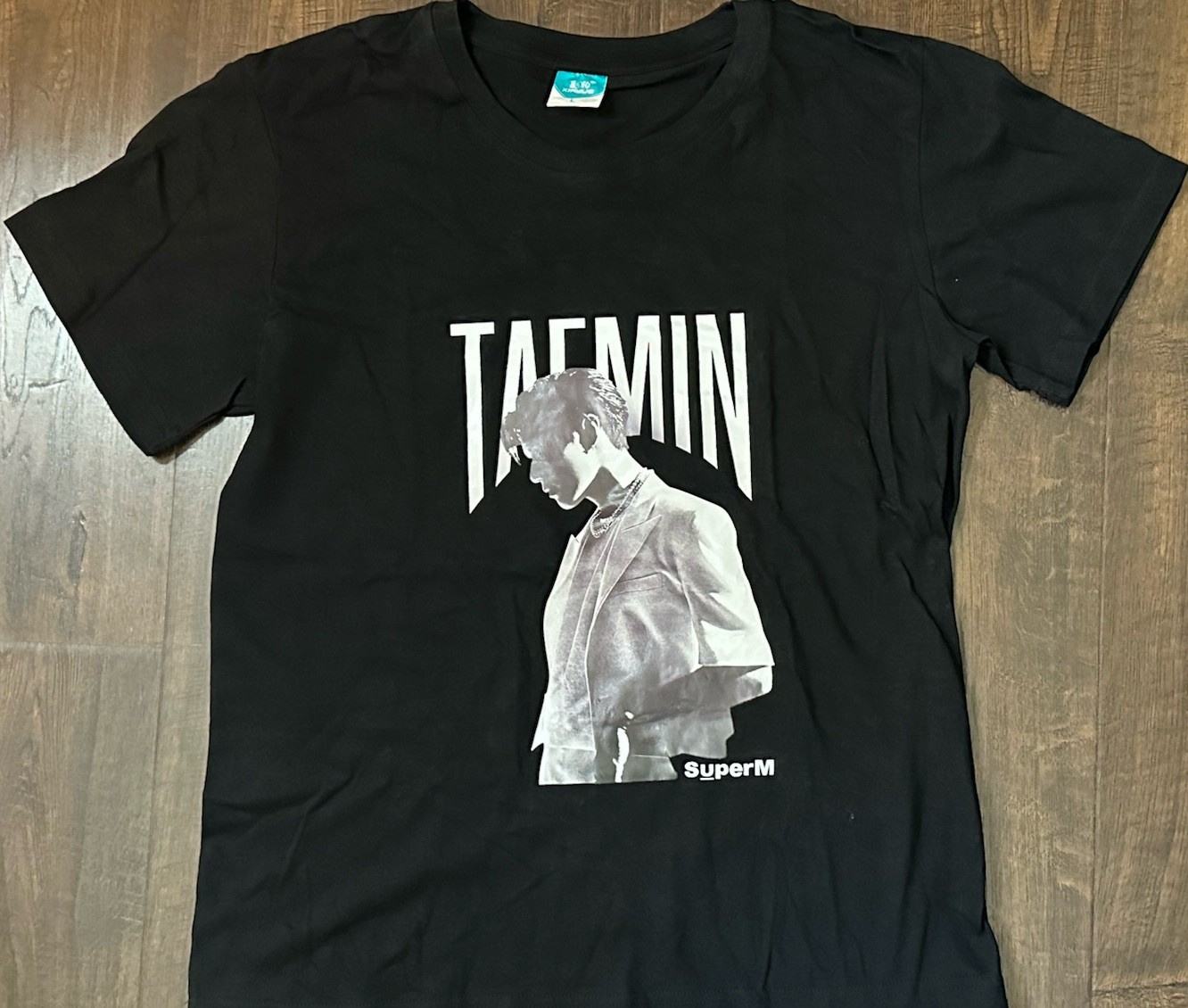 SuperM SHINee Taemin AR T-shirt Size Large- K-pop