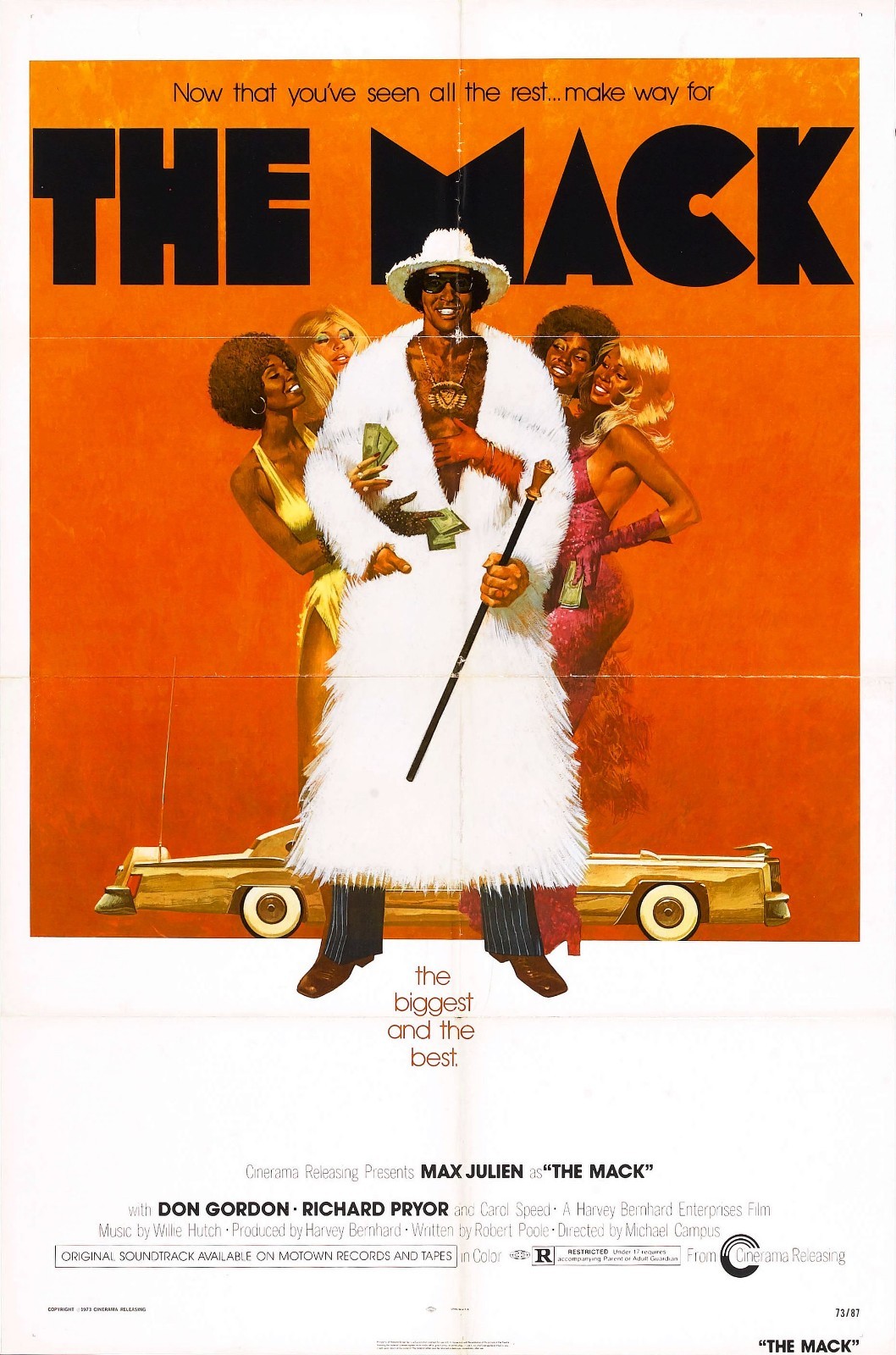 THE MACK Movie Poster Blaxploitation