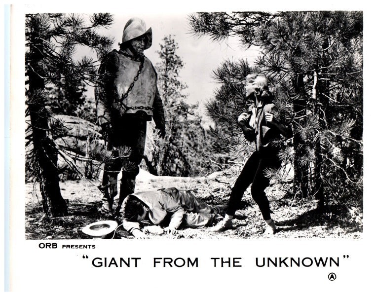 Giant from the Unknown Original Lobby Card Sally Fraser Buddy Baer Cult Horror
