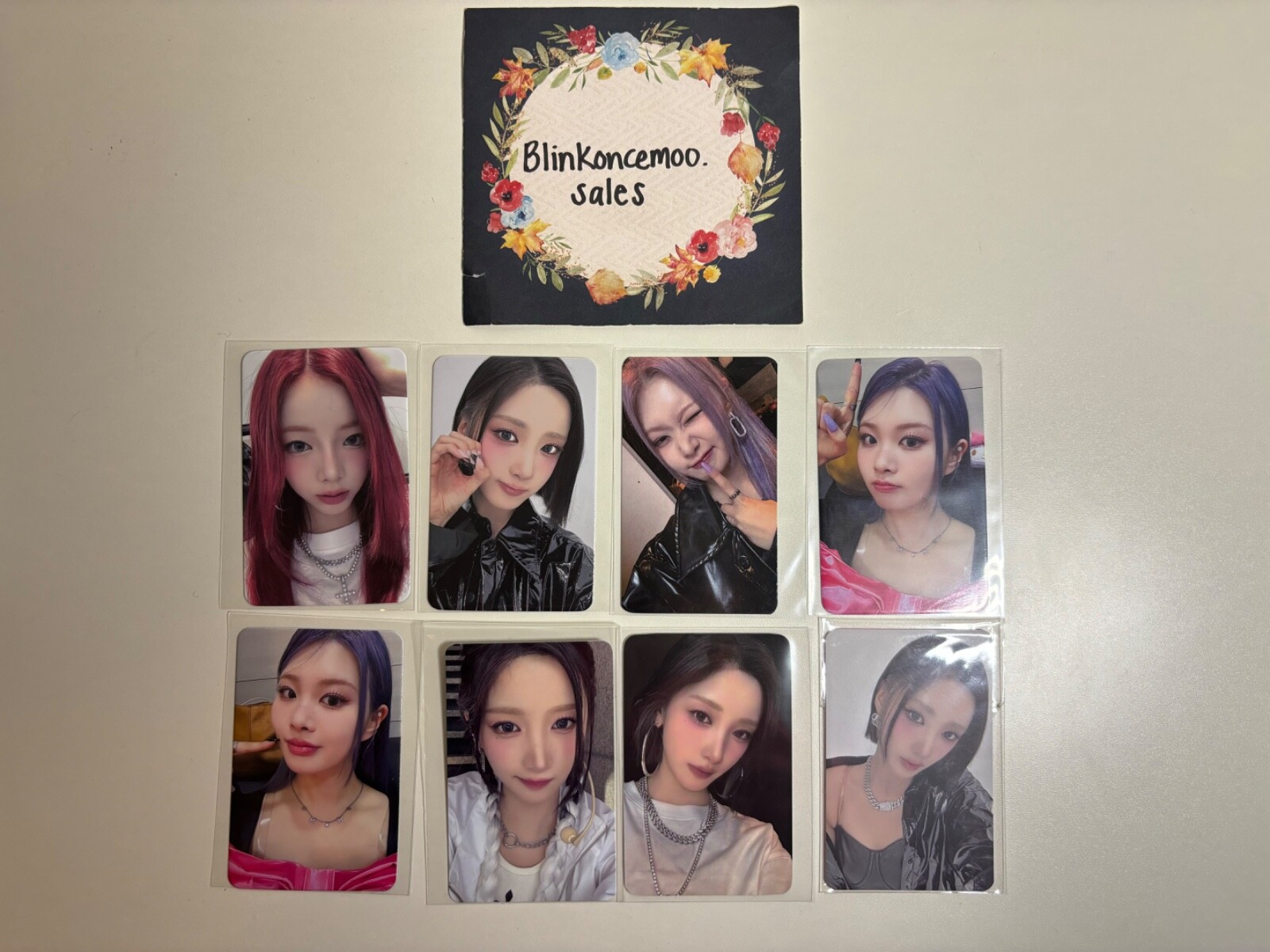 Purple Kiss BXX Pre-Order Benefit/Fansign Photocards (POBs/PCs)