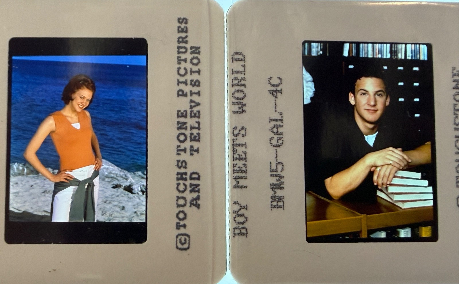BOY MEETS WORLD 1990’S Press Kit PHOTOS 35mm Slide FILM Transparency #650