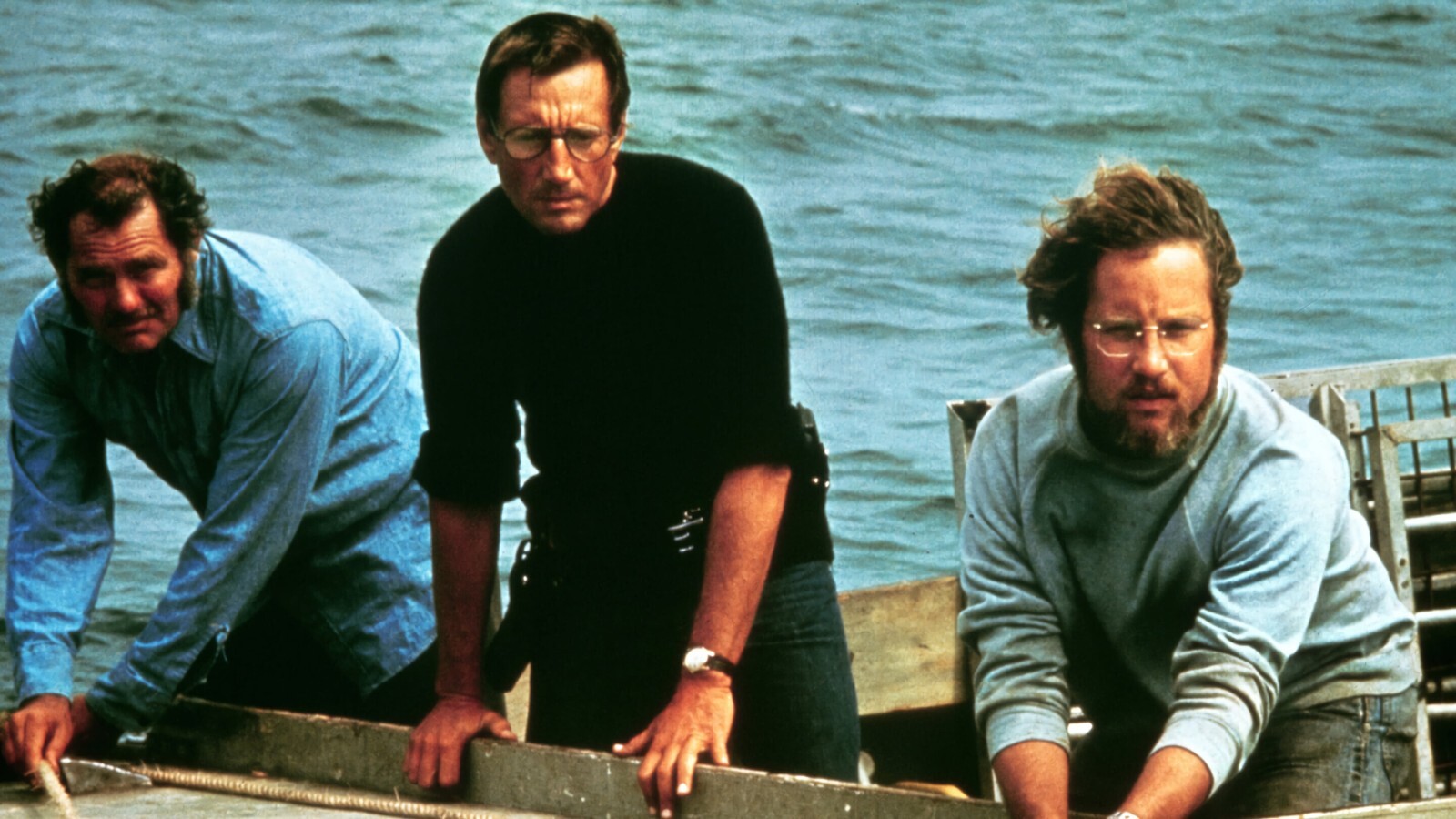 1975 Jaws Movie Poster 11X17 Martin Brody Quint Great White Shark 🦈🍿