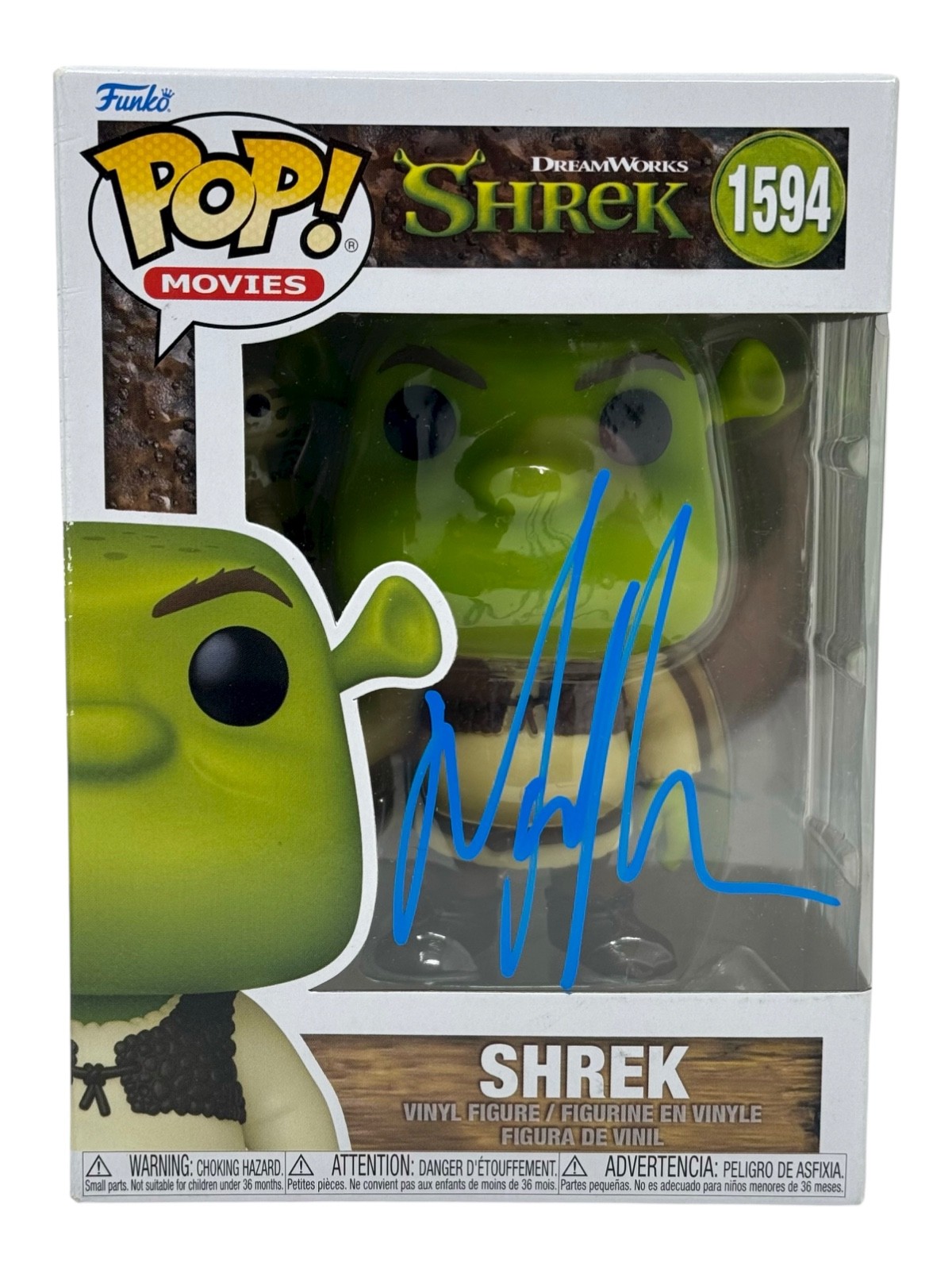 Mike Myers Signed Autograph Shrek Funko Pop Dreamworks 1594 JSA COA