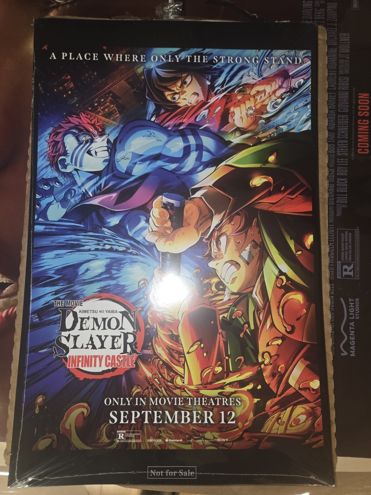 Demon Slayer Infinity Castle Movie Poster Size 11 x 17