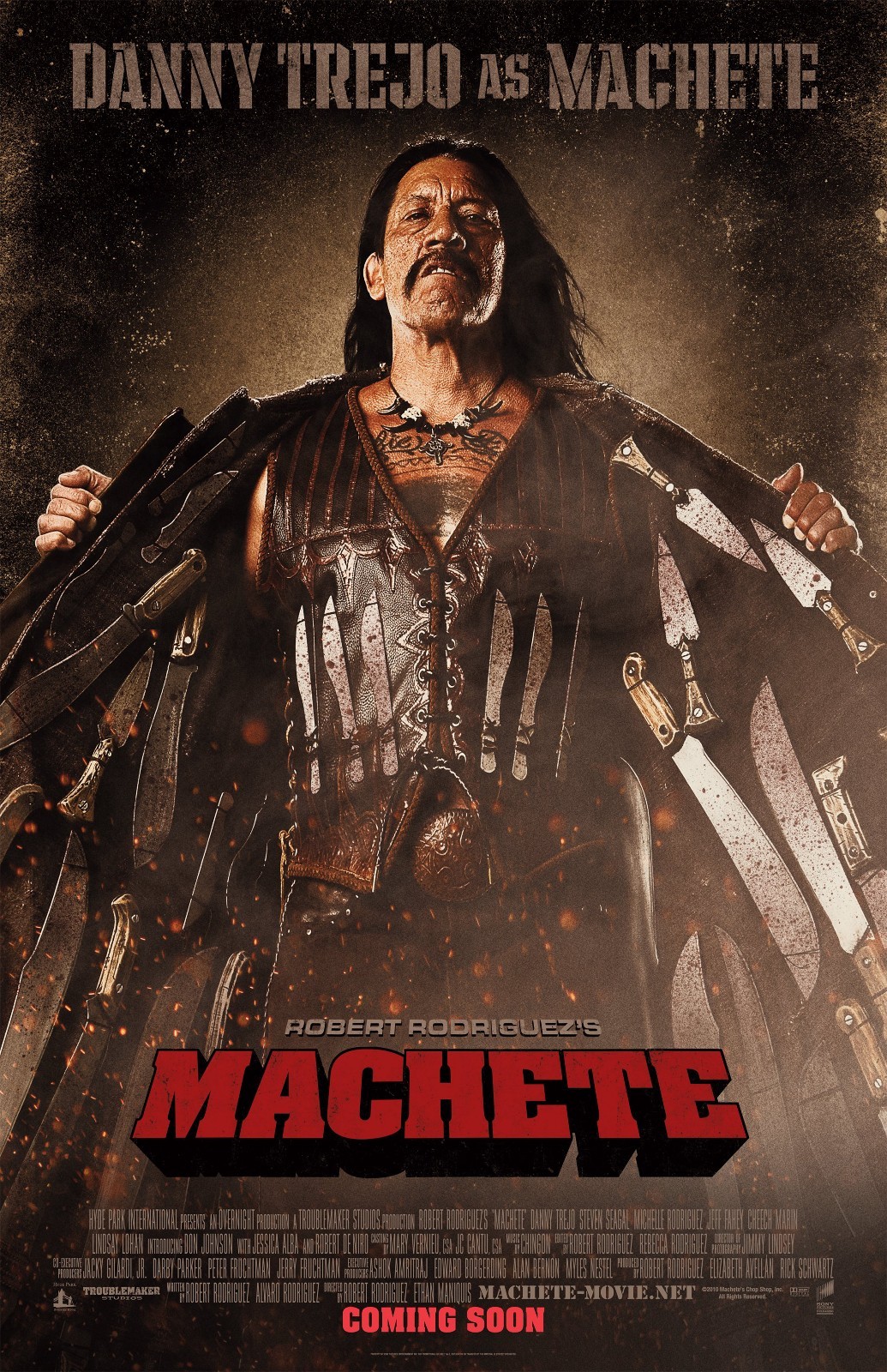 Machete movie poster – Danny Trejo – 11 x 17 inches