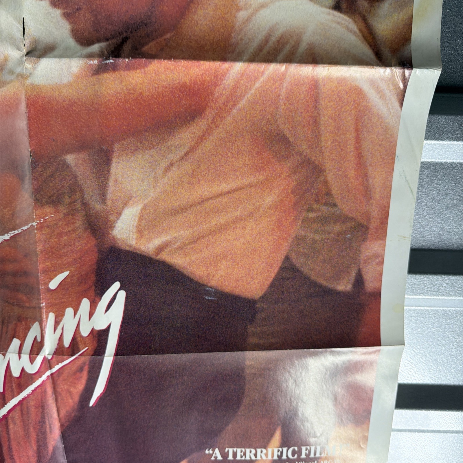 DIRTY DANCING VHS Release Promo Poster Video Store Ad 40×27 READ