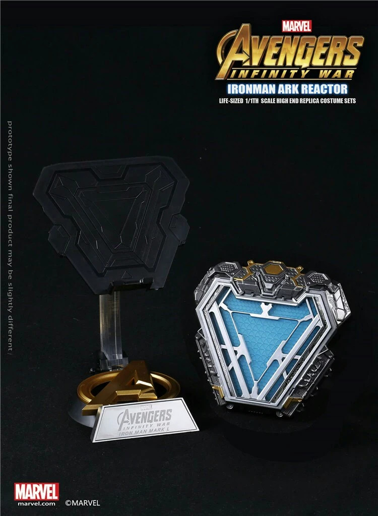 The infinity war nanotechnology MK50 Arc reactor Iron Man 1/1 Life size
