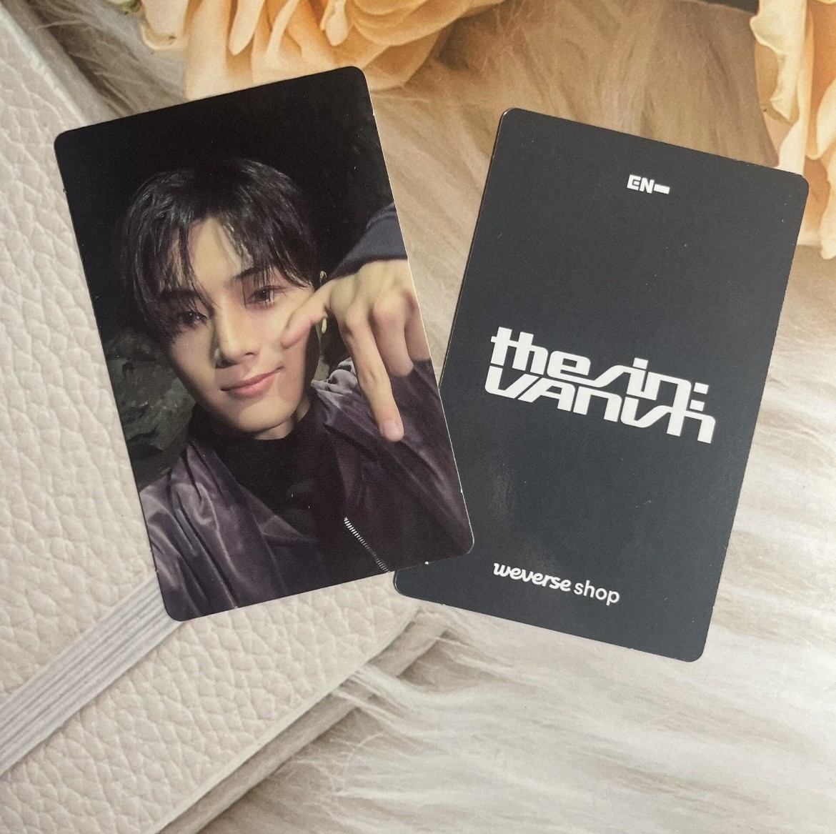 ENHYPEN LUCKYDRAW PHOTOCARD THE SIN : VANISH FUGITIVES MUSINSA