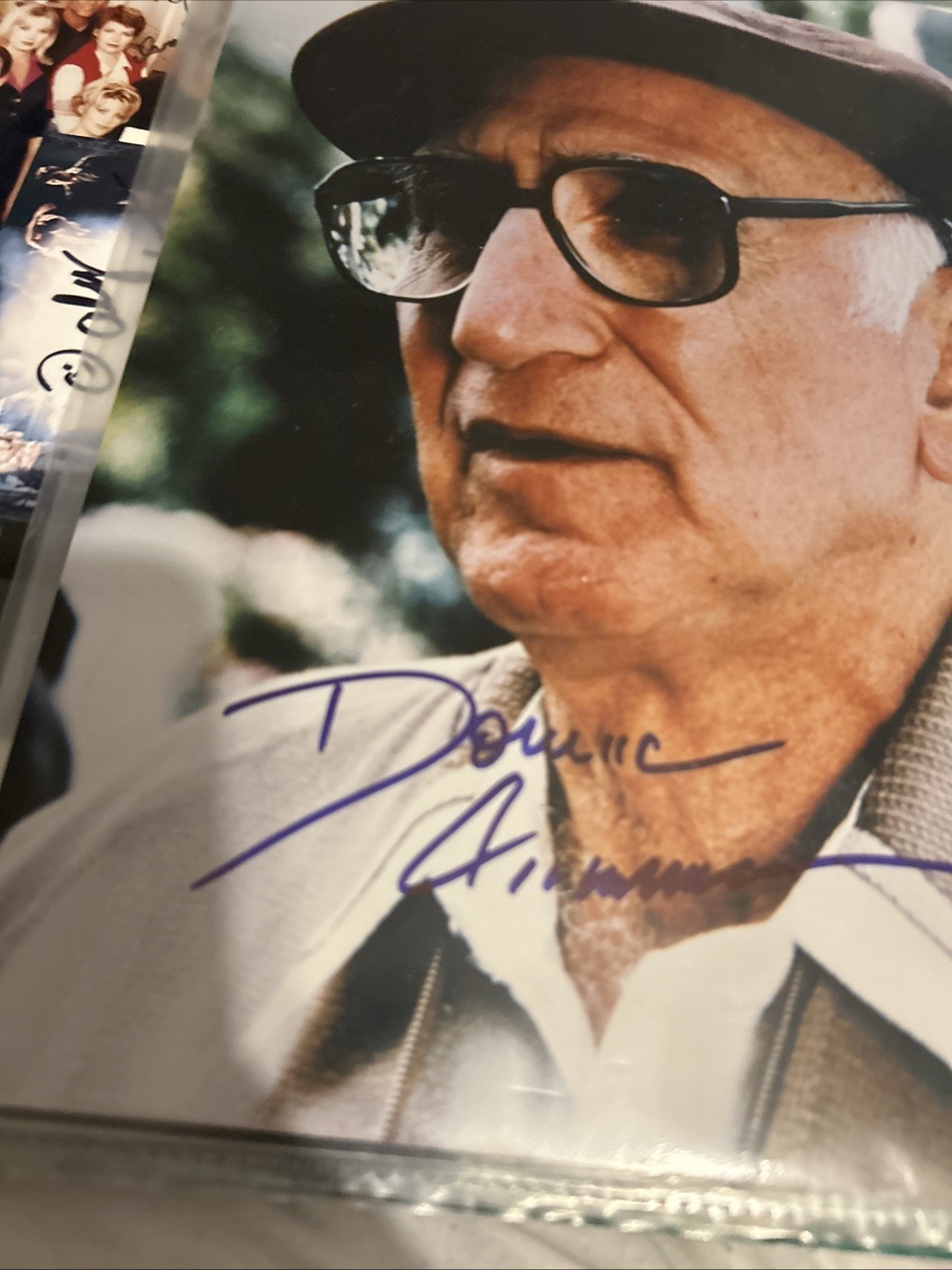 Dominic Chianese Autographed 8×10 Color Photo Sopranos