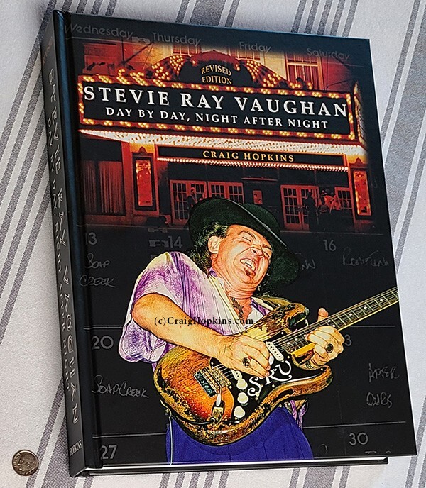 STEVIE RAY VAUGHAN Day by Day Night After Night 600pg bio REVISED2023 SIGNED LTD