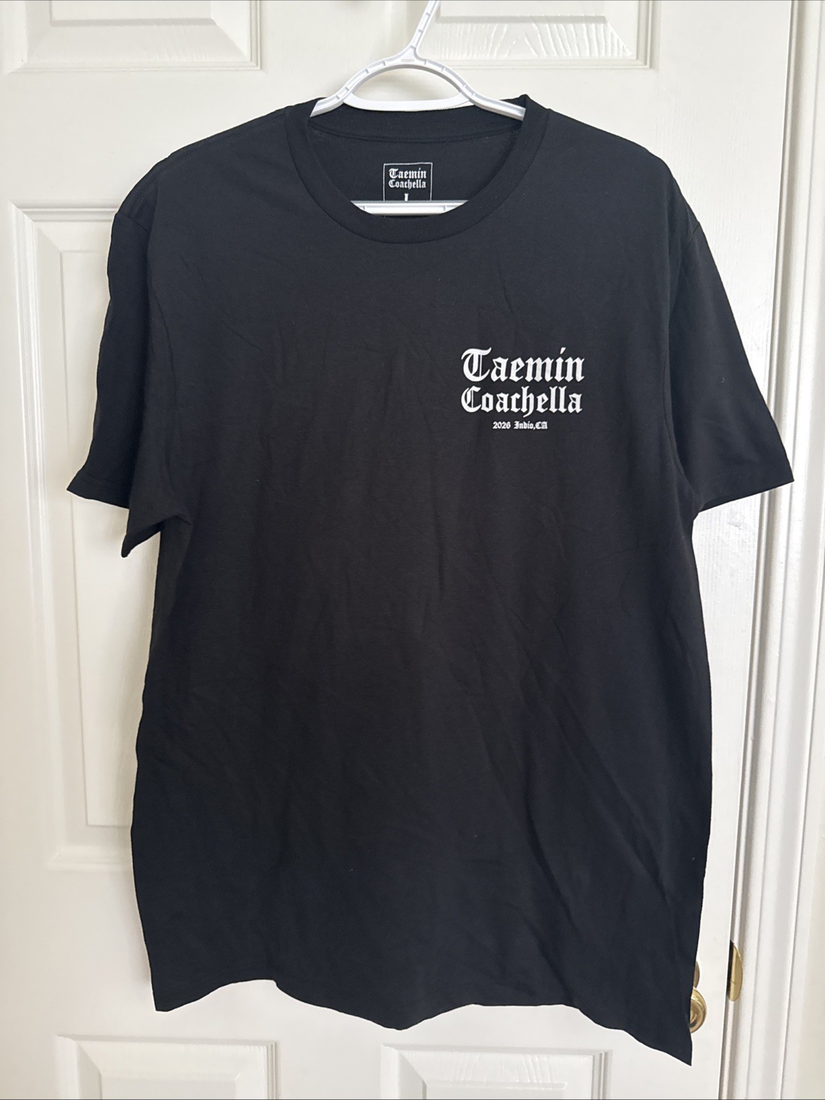 SHINee Taemin Coachella 2026 T-Shirt (Men’s Large)