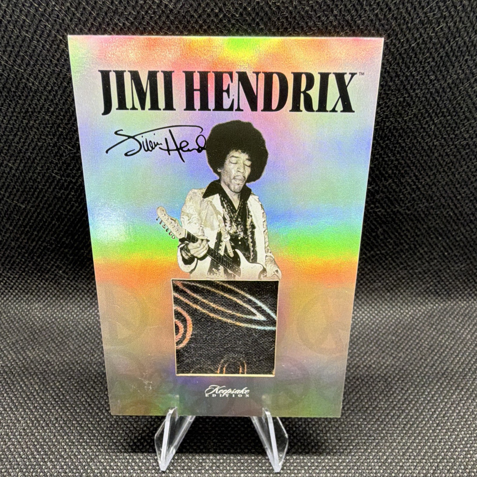 Jimi Hendrix Memorabilia Relic Trading Card #186 Rock & Pop Music