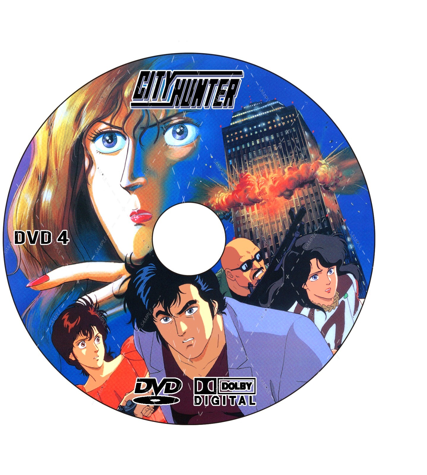 City Hunter Anime Series Collection Ep 1-140 + 4 Movies + 3 Specials