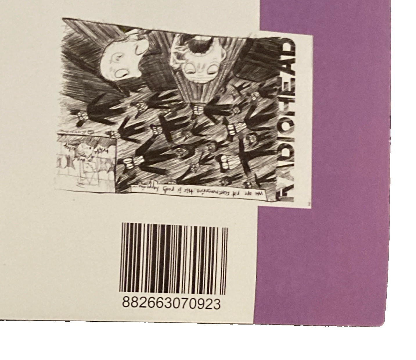 Radiohead OK Computer Promo Poster And Trends Scribble Poster Bundle
