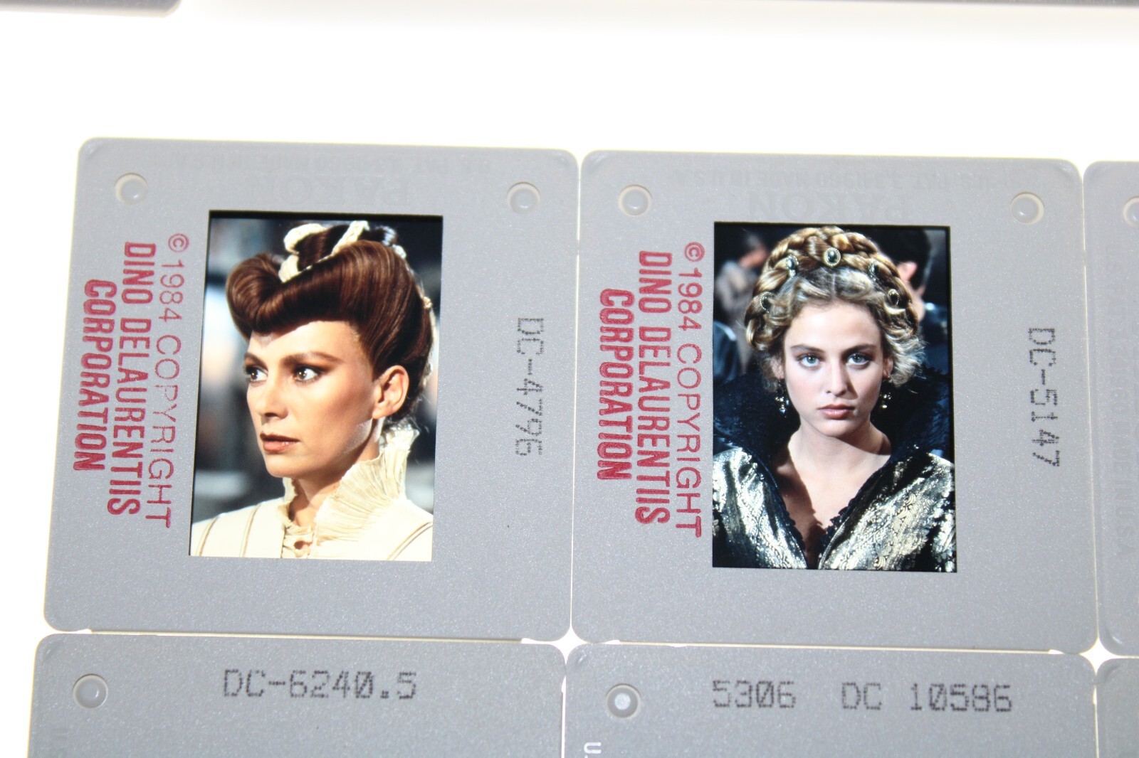 DUNE – 14 press kit slides Kyle MacLachlan Virginia Madsen José Ferrer Sting