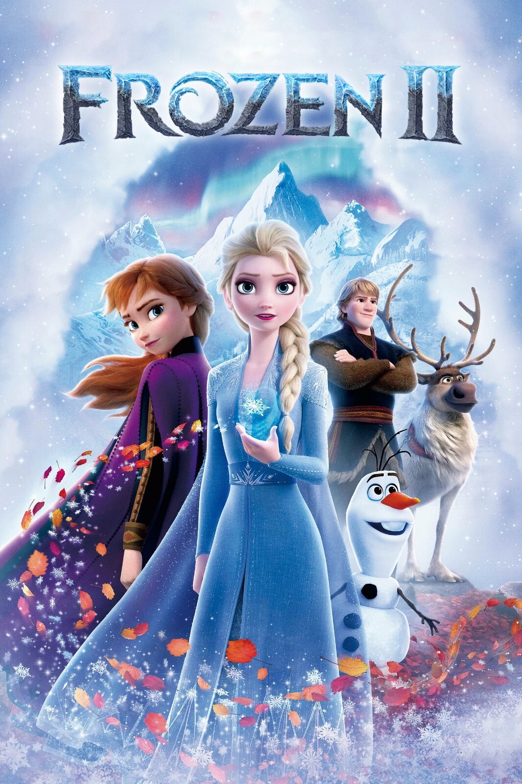 2019 Disney Frozen 2 Movie Poster 11X17 Anna Elsa Olaf Kristoff Arendelle ❄🍿