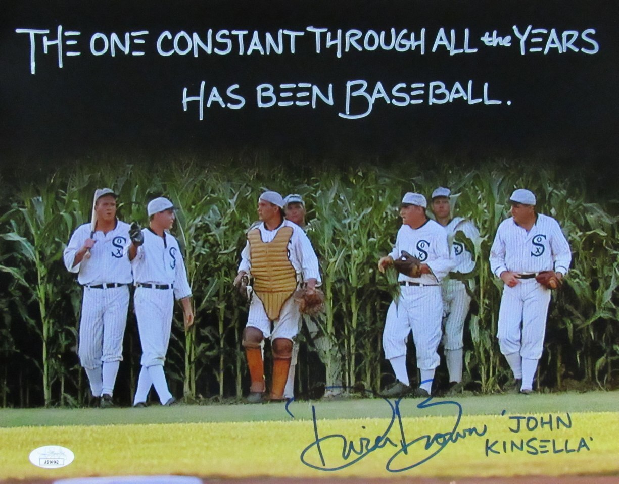 Dwier Brown Signed/Inscribed 11×14 Photo “Field of Dreams” JSA 186245
